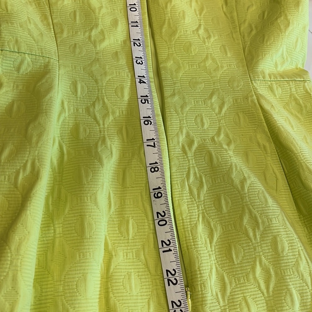Banana Republic Milly Collection Lime Green Dress. Size 6. Gently worn. - Picture 11 of 16
